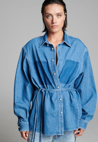 Lee Mens Shirt Blue
