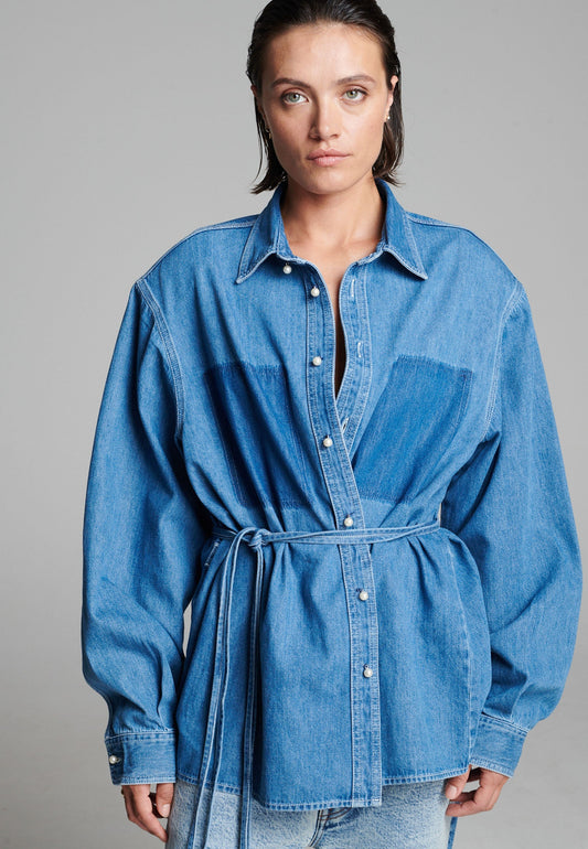 Lee Mens Shirt Blue