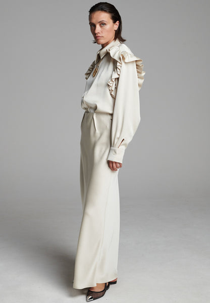 Base Flowy Skirt Butter