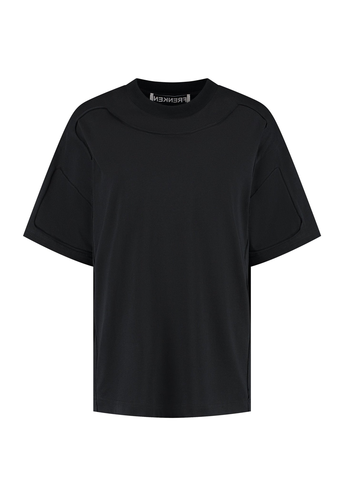 Cut Out Tee Black