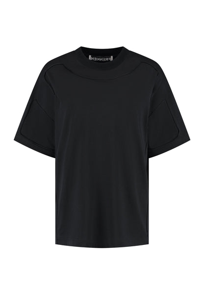 Cut Out Tee Black