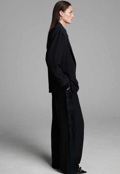 Cutted Blazer Black