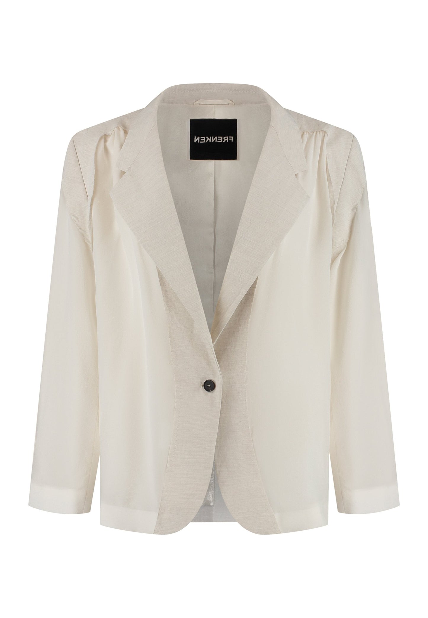 Cutted Blazer Ivory