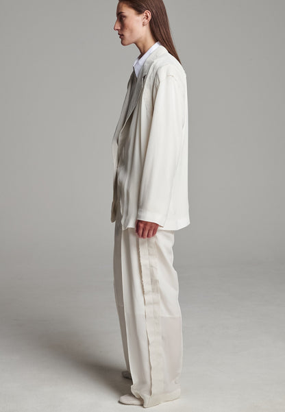 Cutted Blazer Ivory