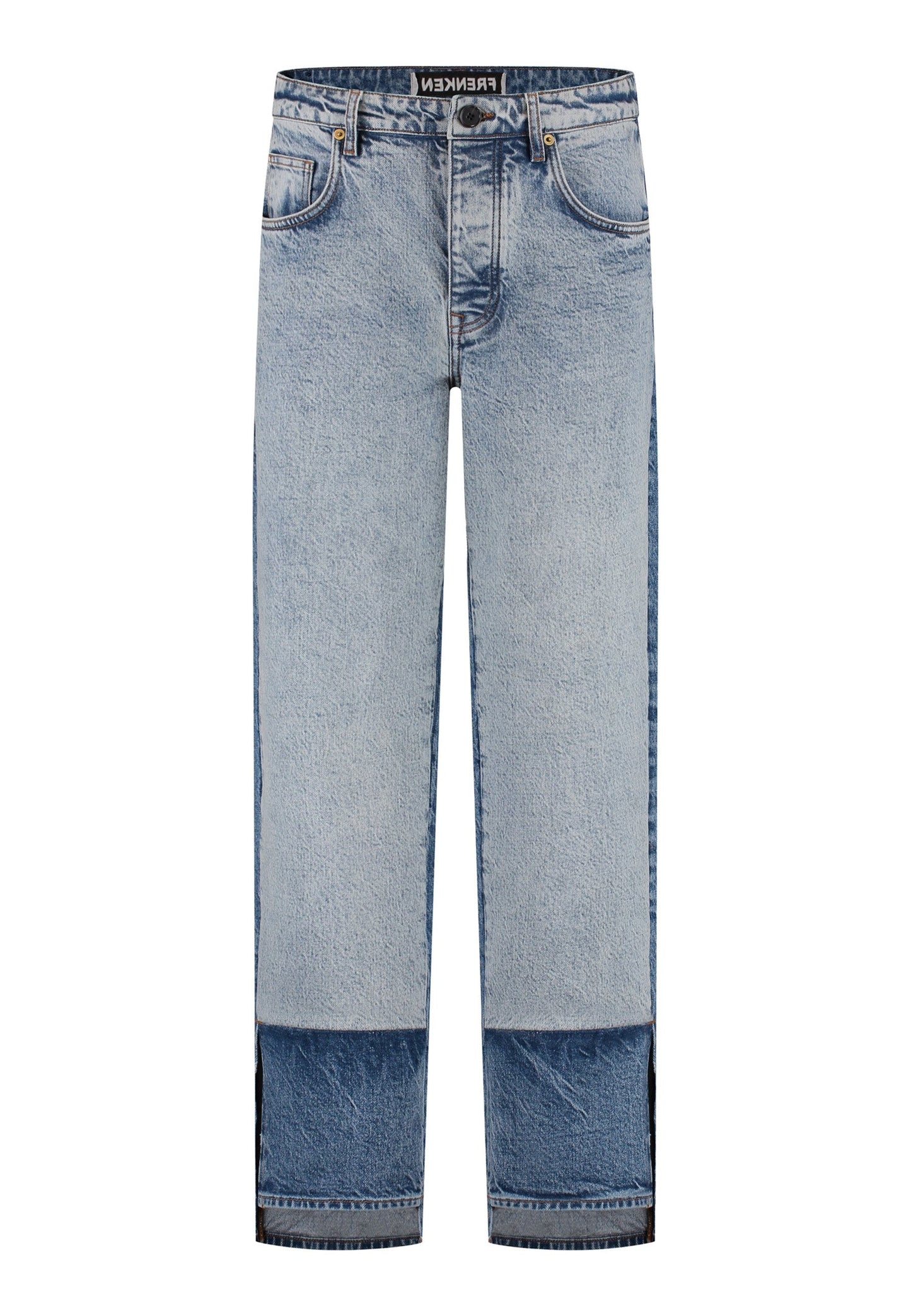 Twist Two Colour Pants Blue