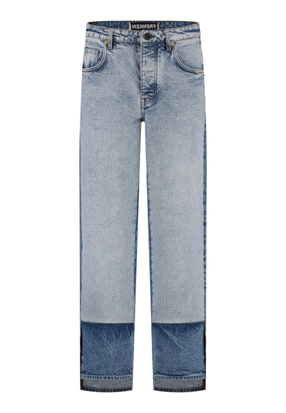Twist Two Colour Pants Blue
